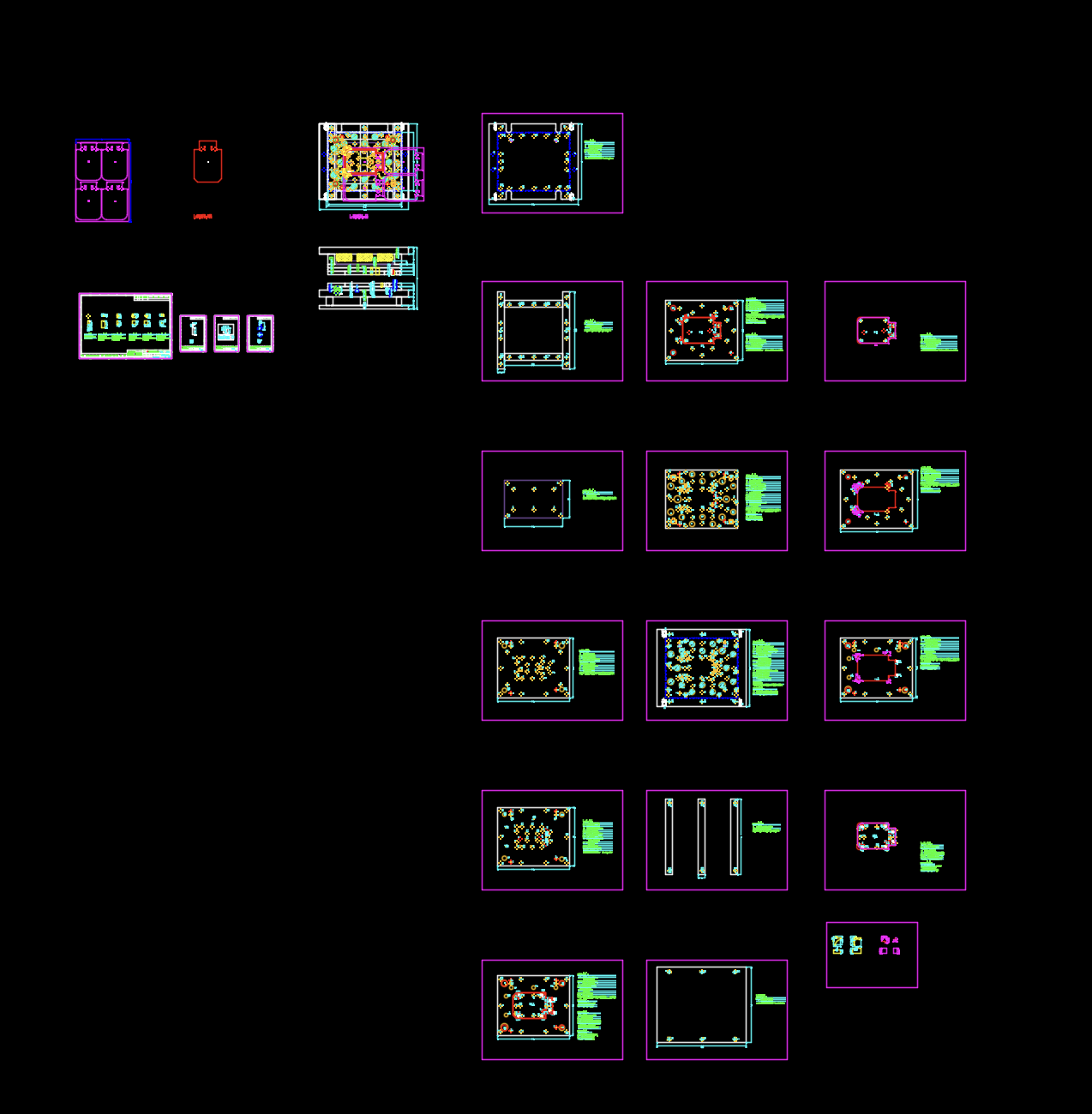 平板电脑后盖下料复合模模具图